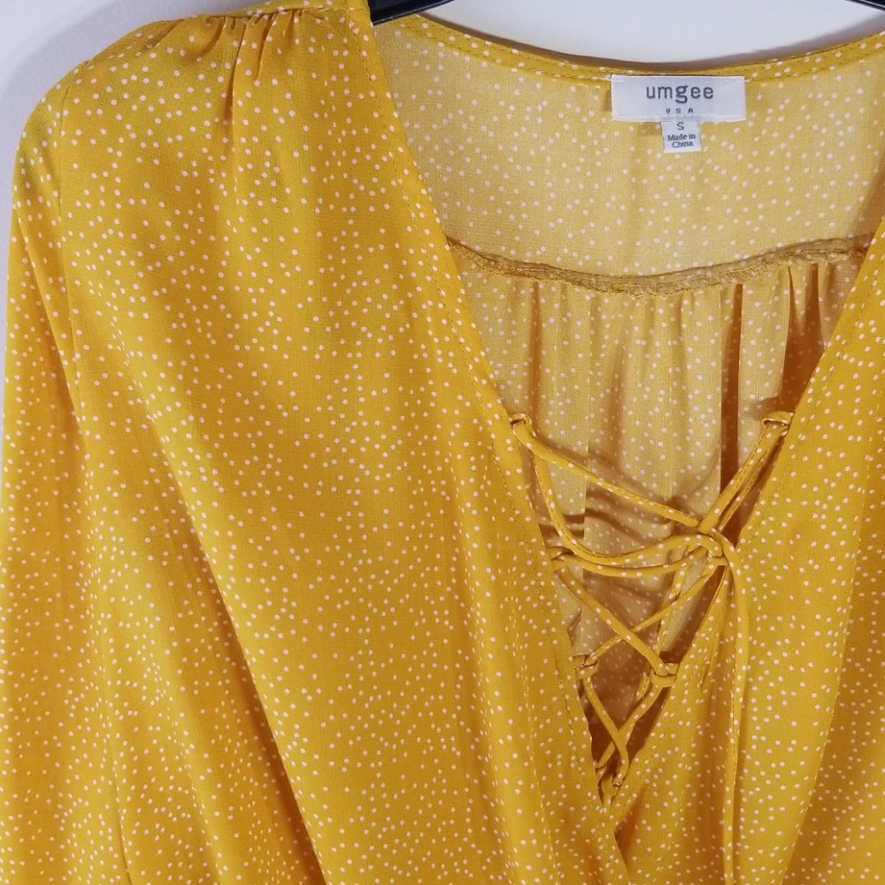 Umgee | Bell Sleeve Top - Picture 3 of 5
